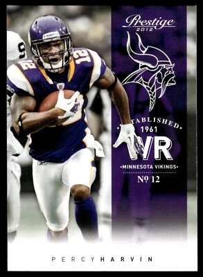 2012 Panini Prestige Card #105 Percy Harvin Minnesota Vikings - Image 1 of 2