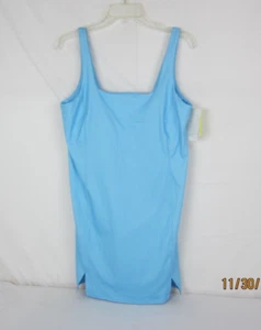Women's Knit Slit Active Dress - All In Motion Light Blue L - Picture 1 of 14