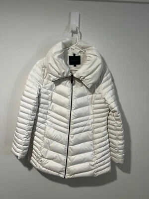 Parka branca de inverno feminina Marc New York - G - Imagem 1 de 4
