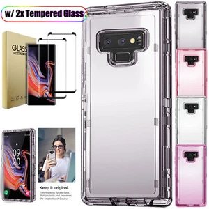 For Samsung Galaxy Note 9 Clear Case Shockproof Phone Cover Screen Protector - Picture 1 of 52