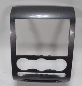 2004-2008 Ford F150 FX4 FX2 Center Dash Radio Bezel Panel CURVED Carbon Fiber - Picture 1 of 7