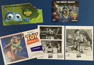 Toy Story Bugs Life Pixar ORIGINAL Promotion Press Kit Walt Disney - Picture 1 of 3