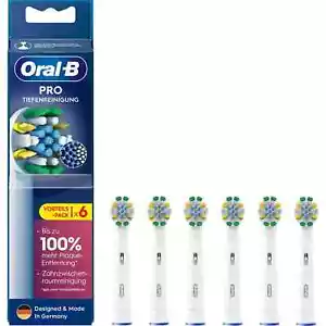 Oral-B Aufsteckbürsten Pro Tiefenreinigung 6 Stück NEU & OVP - Bild 1 von 6