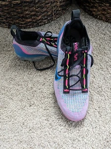 Nike Air Vapor Max 2021 Flyknit Next Nature Pink Blast DX3369-600 W taglia 11,5 - Foto 1 di 4