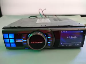 Alpine iDA-X001 Stereo 18 Watts RMS per Channel (tested working ) - Picture 1 of 12