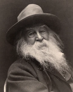 Impresión fotográfica retrato de Walt Whitman 8"x10" arte de pared 8x10 - Imagen 1 de 2