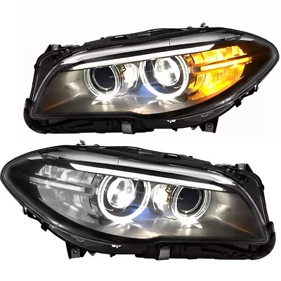 Faros HID/Xenón para BMW 5 F10 F18 2014-2017 528i 535i 550i sin juegos AFS Foto 1 de 4