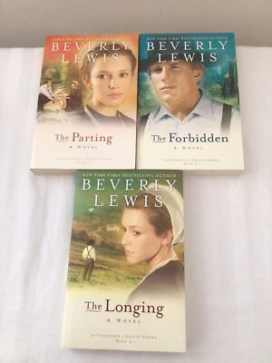 Complete Set Series- 3 The Courtship of Nellie Fisher by Beverly Lewis Amish Foto 1 de 4