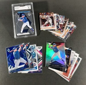 Pete Alonso Lot (16)! Mosaic GMA 8 - Chronicles Phoenix - Topps Fire - Chrome