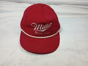 Miller High Life Vintage 90s  Snapback Cap Baseball Hat F95 - Picture 1 of 5