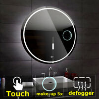 HOUSTON Led Badspiegel Wandspiegel Touch Sensor SchminkSpiegel Heizmatte A05