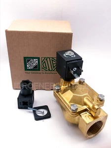 elettrovalvola acqua 220v 1 pollice normalmente chiusa 21w4kb250 bobina bda - Foto 1 di 5