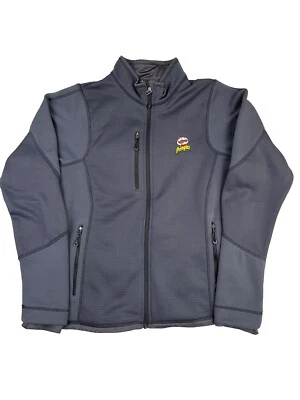 North End Sport Jacket Womens XL Embroidered Pringles Design Charcoal - Imagem 1 de 4