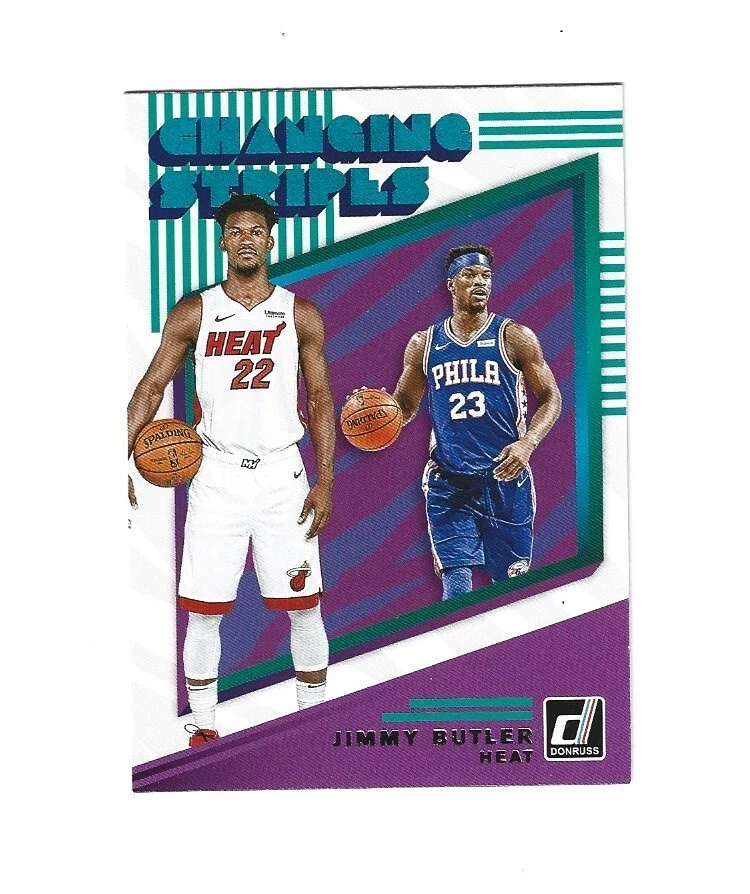 2019-20 Donruss Changing Stripes #1 Jimmy Butler  MIAMI HEAT - Image 1 of 1