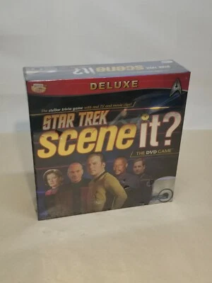 Star Trek Scene It? Deluxe DVD Board Game - New & Sealed - Image 1 of 4