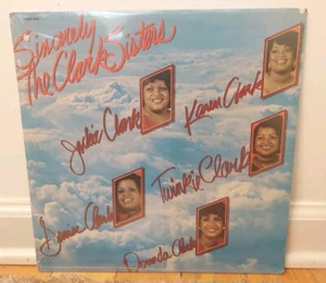 The Clark Sisters - Sincerely LP • Gospel The Clark Sisters Sincerely Vinyl READ - Picture 1 of 6