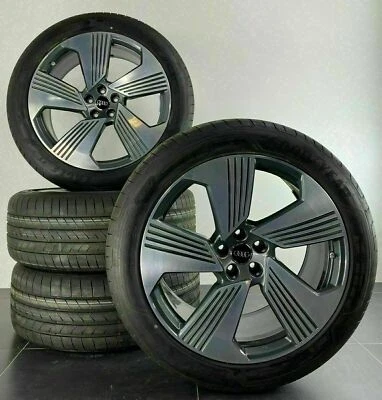 Audi 21 Zoll Felgen e-tron 4KE Sommerreifen Sommerräder E Tron 4KE601025AC - Bild 1 von 4