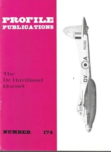 Publicaciones de perfil #174 The De Havilland Hornet luchador británico - Imagen 1 de 4