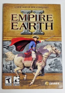 Folleto de videojuego manual Empire Earth II - Imagen 1 de 1
