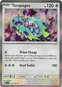 Pokemon TCG Card - Terapagos 161/191 Reverse Holo | Surging Sparks | NM/MINT! - Picture 1 of 1