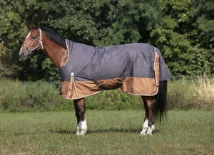 Pferde Outdoordecke 300g HighNeck Equitheme Tyrex 600D Weidedecke Regendecke - Bild 1 von 1