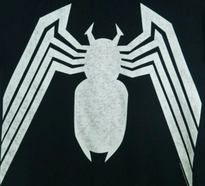 MARVEL 2012 Titan Hero Series Spider T-Shirt Men's S 35" Chest Unisex BW Graphic - Picture 1 of 7