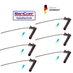 6x Repair Kit Cable Loom Glow Plug Stiftanschluss Long for Mercedes Alfa Fiat - Picture 1 of 6