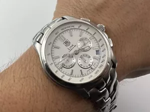TAG HEUER Link CT511B White Dial Chronograph Automatic Cal 36 (Zenith) - 41 mm - Picture 1 of 23