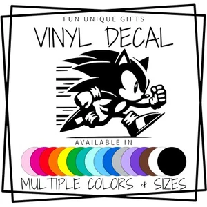 Sonic Vinyl Decal Sticker -Multiple Colors & Sizes- FREE SHIPPING - Picture 1 of 7
