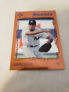 1996 Score MLB Dugout Collection Derek Jeter New York Yankees Baseball Rookie - Bild 1 von 4