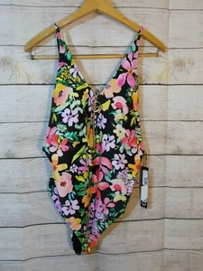 XOXO NEW WOMEN'S 1-PIECE SWIMWEAR 1X padded bra NWT retails $115.00 - Picture 1 of 4
