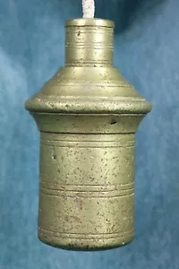 Plomada para construcción sin nuez S.XIX Construction plumb bob without nut. - Bild 1 von 6