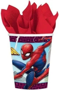 Spider-Man Webbed Wonder Marvel Superheld Kindergeburtstag Party 9 Unzen Pappbecher - Bild 1 von 1