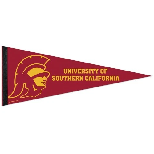 USC TROJANS PREMIUM QUALITY PENNANT 12"X30" BANNER NCAA LICENSED - Image 1 of 1