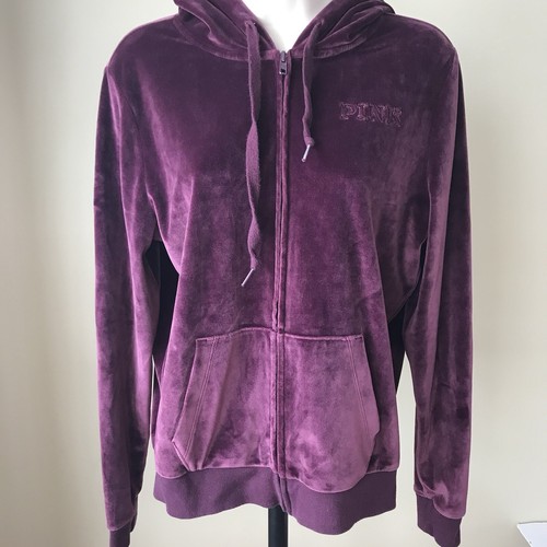 UNDERCOVER Felpa con cappuccio e zip intera ROSA Victoria's Secret taglia S