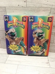 Mighty Morphin Power Rangers vhs Green Ranger Part 2 & Part 5 mini series 90s tv - Picture 1 of 9