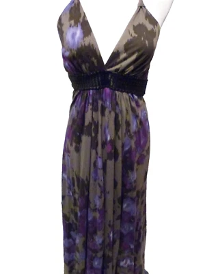 FIRE TRAP MAXI DRESS SMALL    (C081) - Image 1 of 3