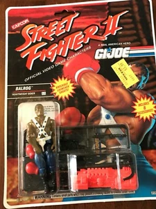 HARD TO FIND 1993 HASBRO CAPCOM STREET FIGHTER 2 BALROG GI JOE STYLE/NEW IN BOX - Picture 1 of 5