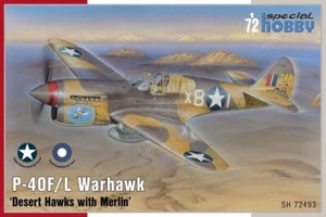P-40F/L Warhawk Desert Hawks with Merlin	SH72493 Special Hobby 1:72 New - Picture 1 of 1