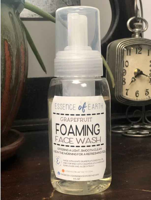 Grapefruit Foaming Face Wash | Facial Cleanser | Face Wash - Image 1 of 1