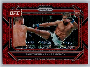 Saidyokub Kakhramonov 2023 Panini Prizm UFC Red Disco Prizm /99 #41 - Picture 1 of 2