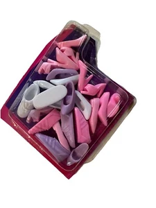 Barbie 1996 "So Many Shoes" 12 pares de zapatos de tacón blanco rosa Mattel #67036-81 - Imagen 1 de 2