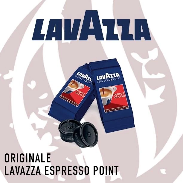 100 Capsule FORTE E DECISO Caffè Lavazza Espresso Point - Ep Mni Originali Fap - Immagine 1 di 1