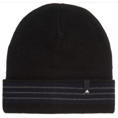 Adidas - Men's Climawarm Beanie - Black - Core Fold  - OSFM - NWT - Image 1 of 3