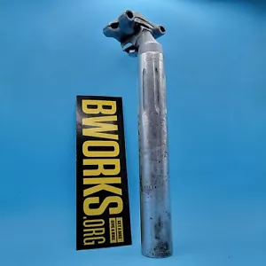 Vintage Campagnolo Fluted Seatpost 27.2 mm 220 mm Micro Adjust Eroica Post i4 - Picture 1 of 9