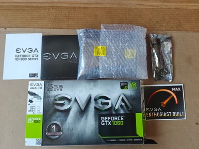 EVGA GeForce GTX 1060 6GB GDDR5 Graphics Card (06GP6161KR) - Image 1 of 4