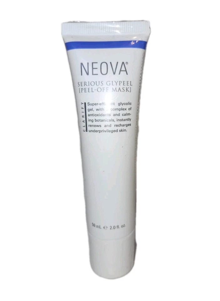 NEOVA Serious Glypeel Peel Off Mask 2.0fl.oz. New Sealed No Box - Image 1 of 4