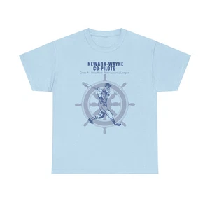 Newark Co-Pilots New York-Penn League Baseball 1968-1979 T-shirt - Picture 1 of 20