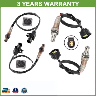 4x Sensor de oxígeno aguas arriba+aguas abajo para Mercedes-Benz SLK280 SLK300 3,0 L V6 2006-2010 Foto 1 de 4