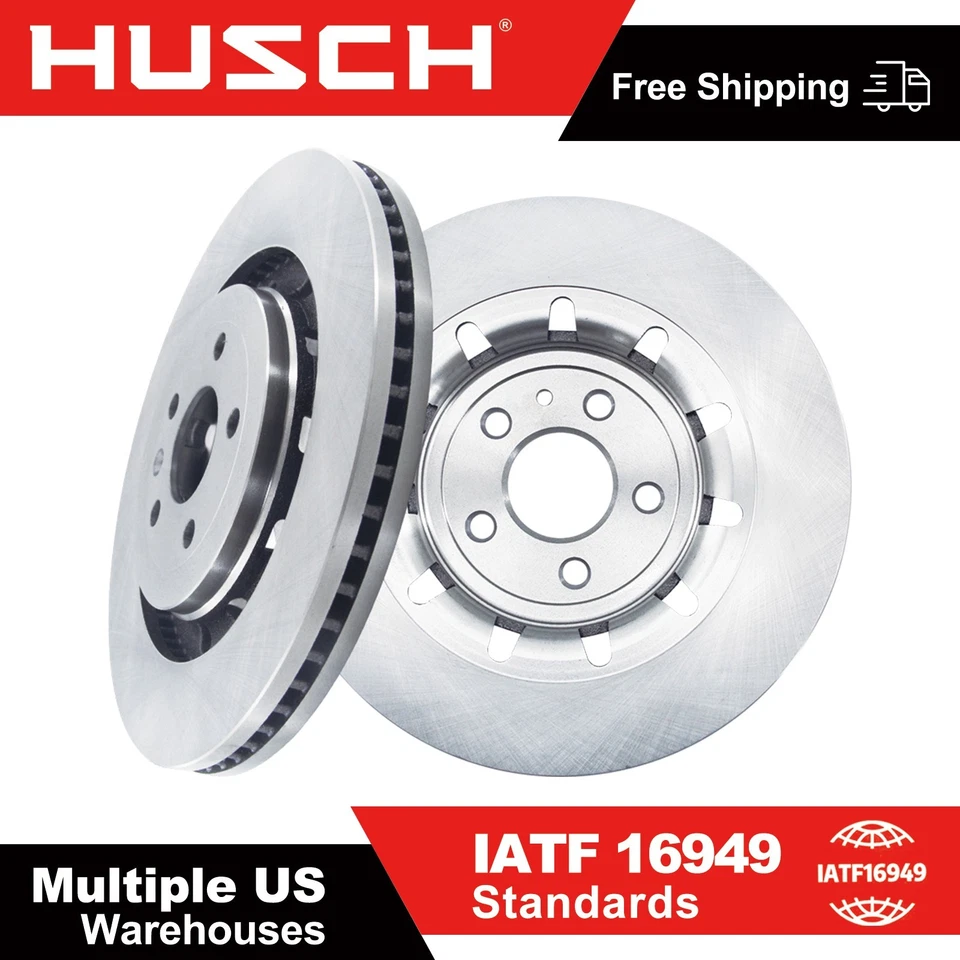 Front Brake Rotors for 2014 - 2018 FORD SPECIAL SERVICE POLICE SEDAN - Изображение 1 из 4